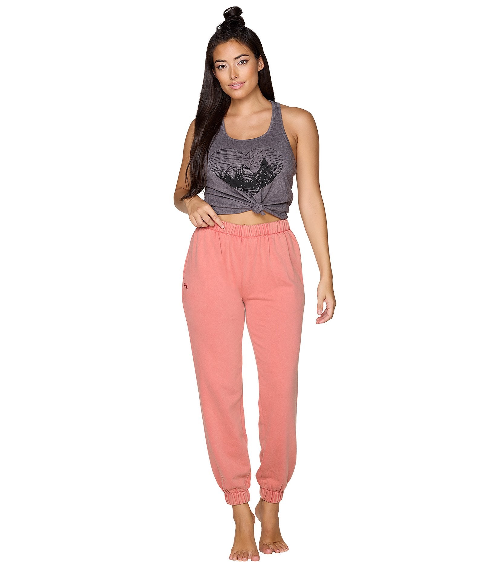 Women's Mineral Red Aubrey Washed Jogger