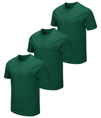 Men's Forest Green 3-Pack Essential Dual Blend Tee