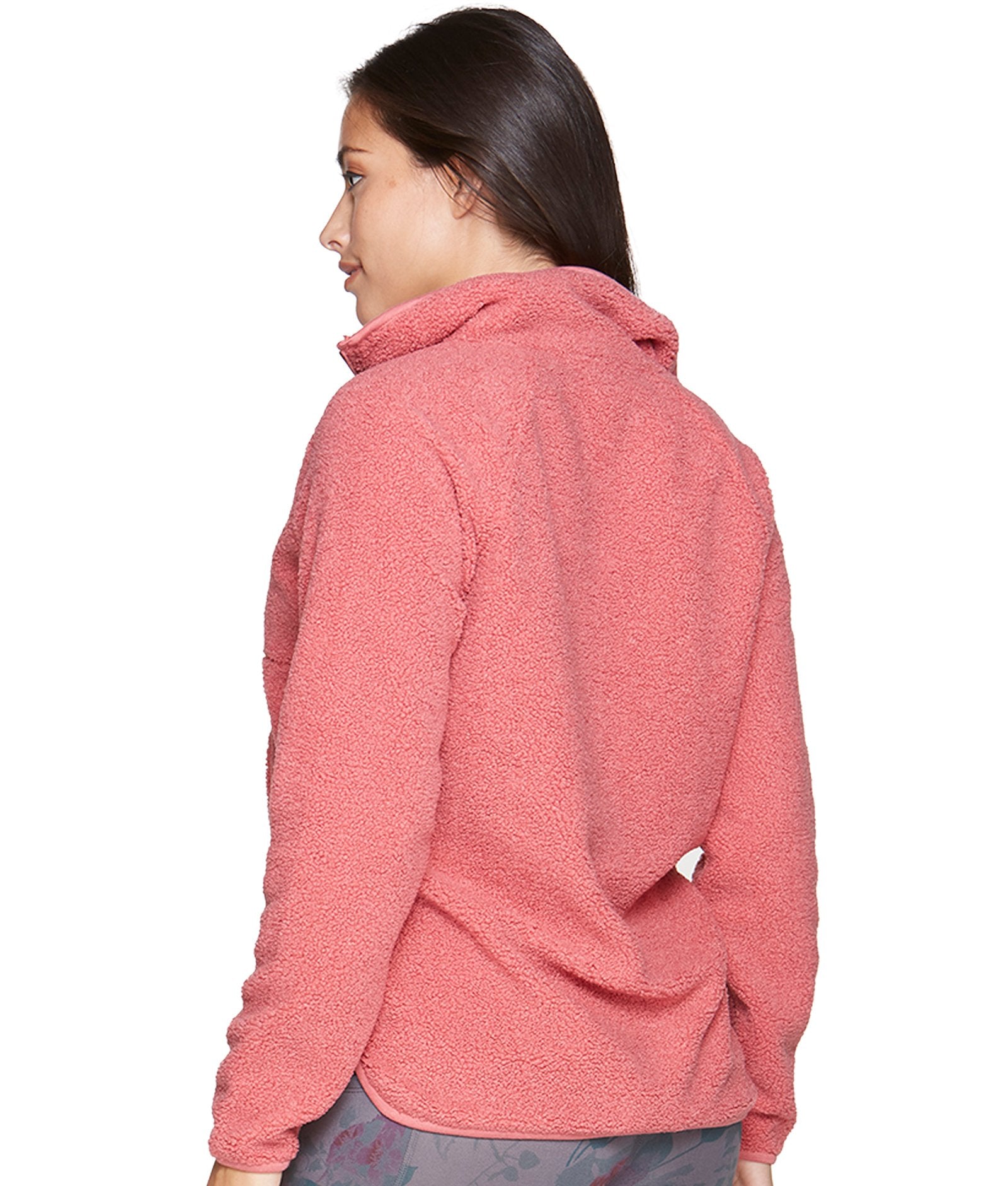 Women's Rose Frankie Sherpa Quarter Zip Jacket